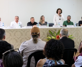 Posse da nova diretoria do SINTFUB. 02/01/2026 Foto: Beto Monteiro/Ascom GRE UnB